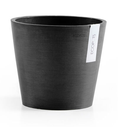 Ecopots Amsterdam sort 20 cm Ecopots Amsterdam sort 20 cm